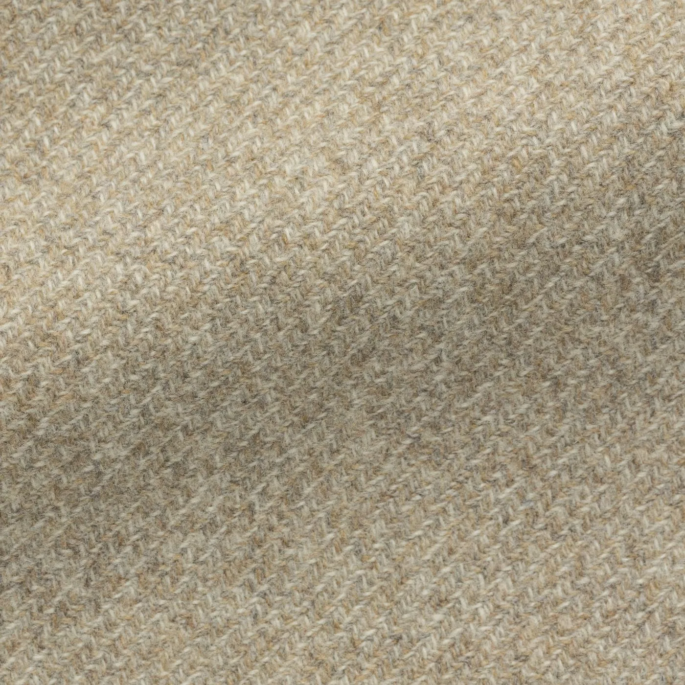 Drago Sand Mélange Wool & Cashmere Twill