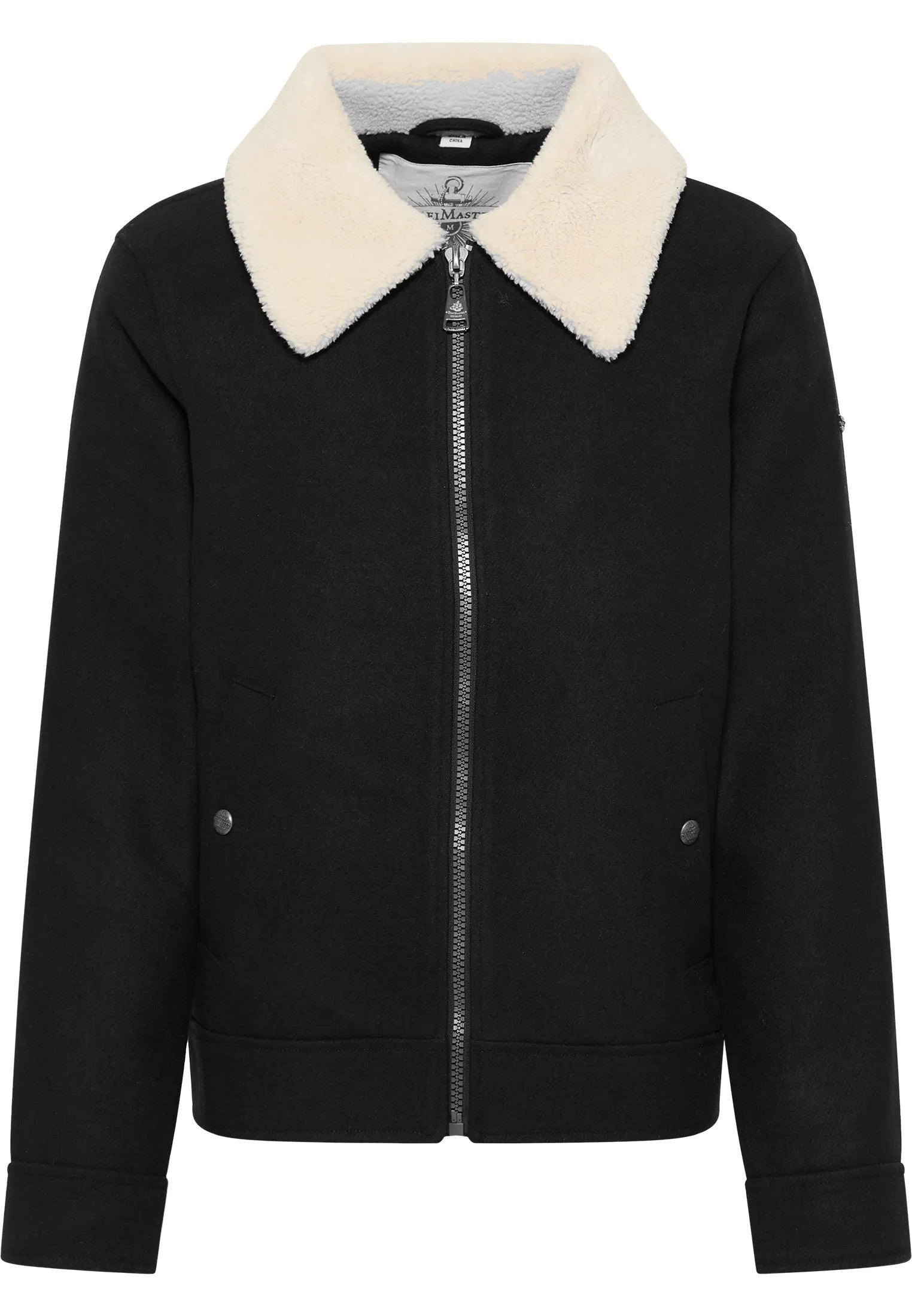 DreiMaster Vintage Men's Transitional Jacket Made From A Wool Blend
