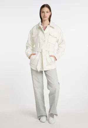 Dreimaster vintage Women's Transitional Jacket Made From A Wool Blend