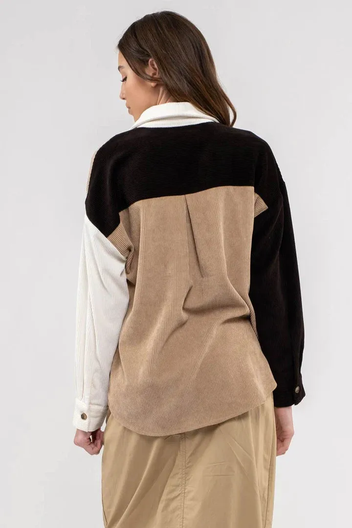 Drop Shoulder Shacket