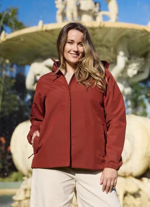 Elements Waterproof Jacket - Terracotta