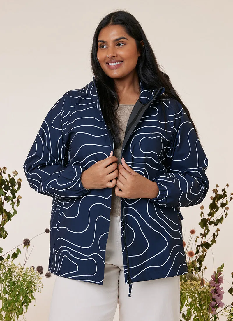 Elements Waterproof Jacket - Topography (Last Sizes)