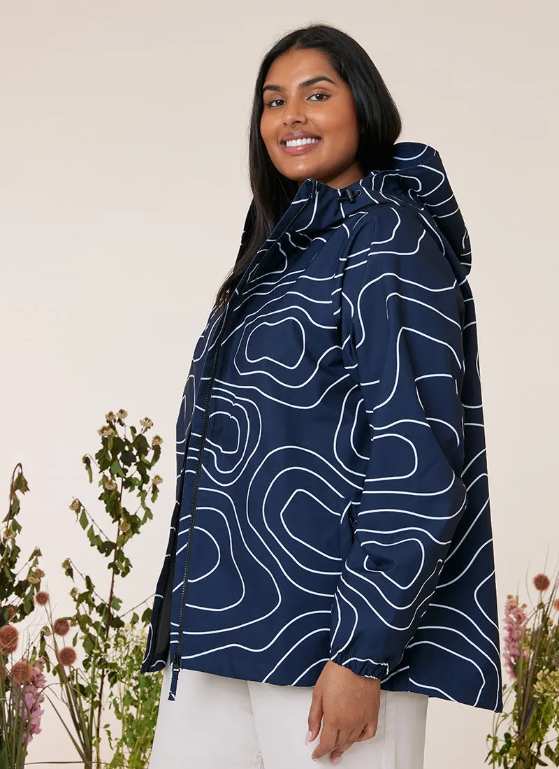 Elements Waterproof Jacket - Topography (Last Sizes)