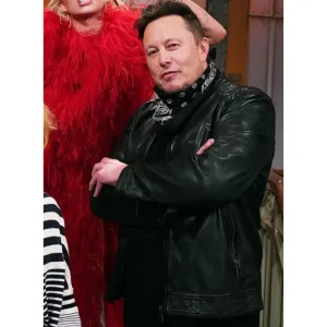 ELON MUSK LEATHER JACKET