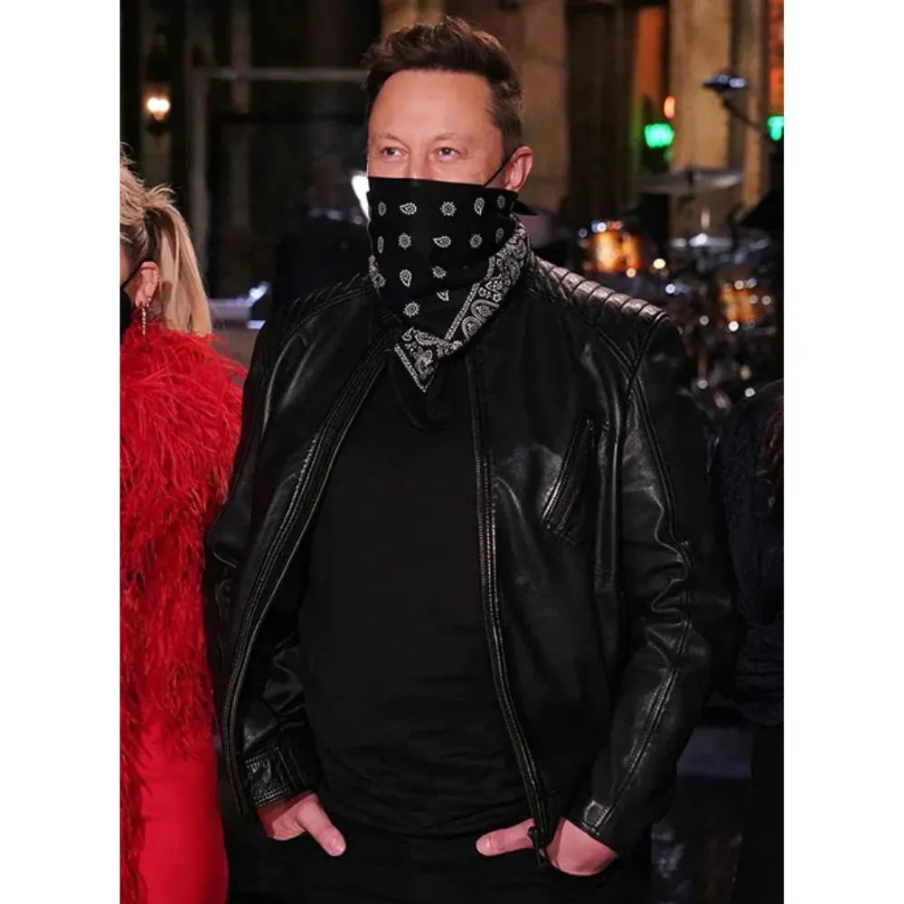 ELON MUSK LEATHER JACKET