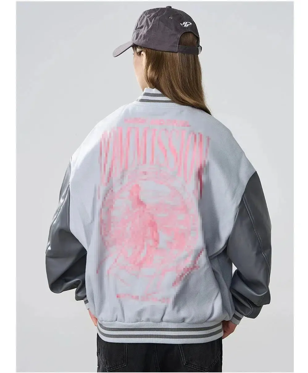 Embroidered Baseball Jacket