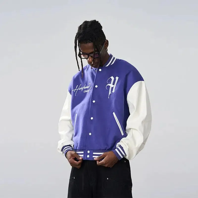 Embroidered Baseball Jacket