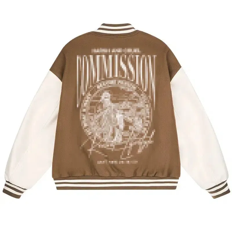 Embroidered Baseball Jacket