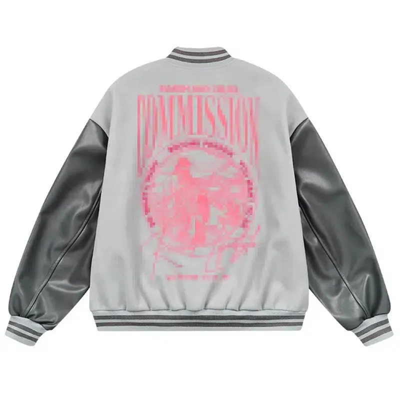 Embroidered Baseball Jacket