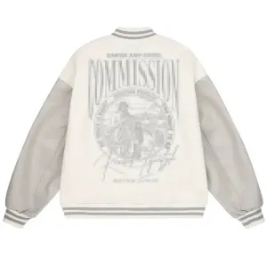 Embroidered Baseball Jacket