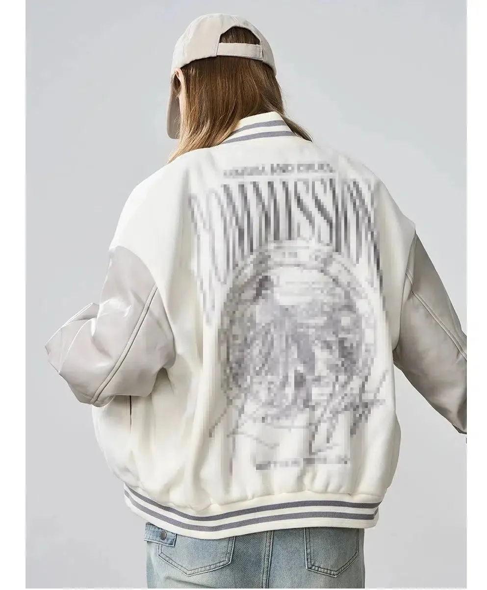 Embroidered Baseball Jacket