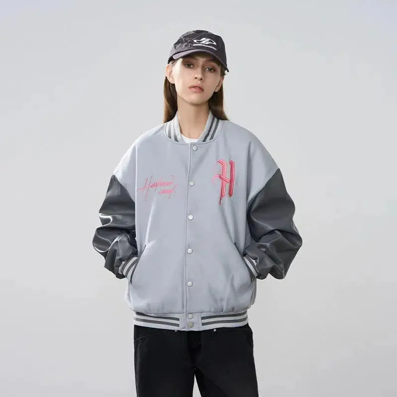 Embroidered Baseball Jacket