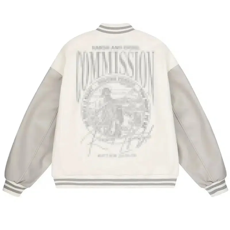 Embroidered Baseball Jacket