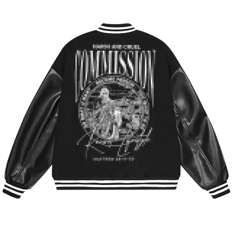 Embroidered Baseball Jacket