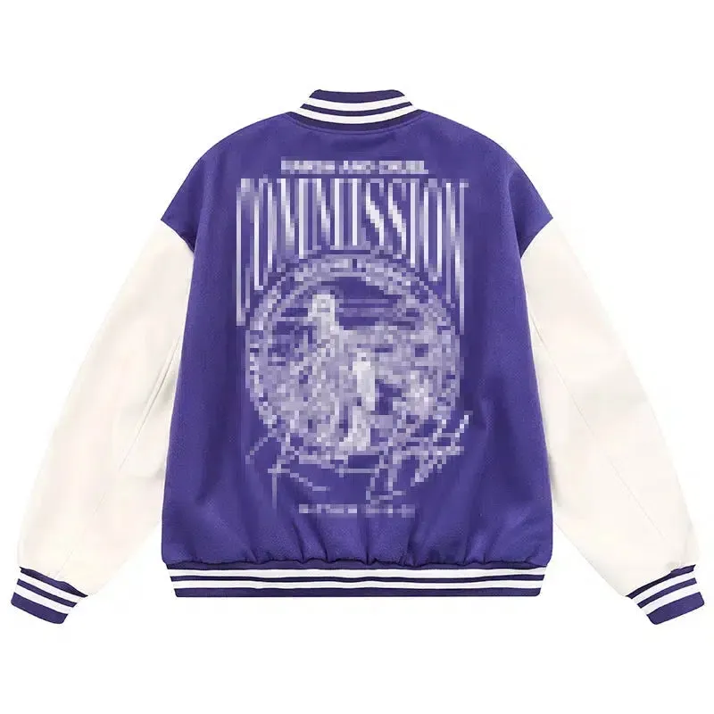 Embroidered Baseball Jacket