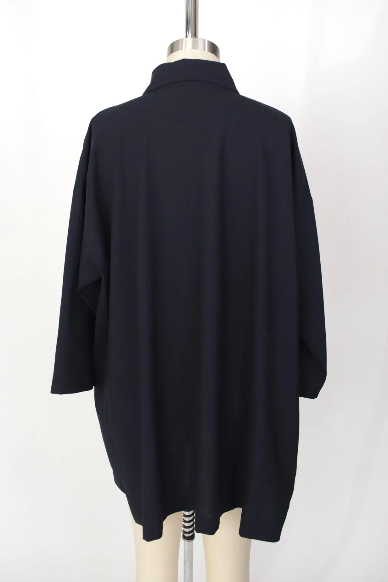 Eskandar Wool Crepe Jersey Jacket