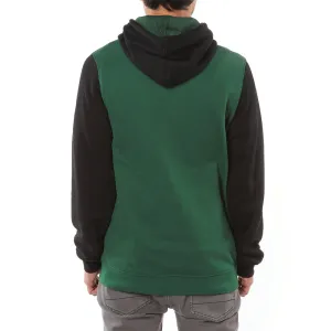 ETNIES NILES ZIP FLEECE [BLACK/GREEN] L