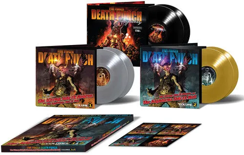 Five Finger Death Punch - The Wrong Side of Heaven (Ltd. Ed. 10th Anniversary 6xLP Silver Metallic/Gold Metallic Vinyl w/ decal sheet & bonus tracks)