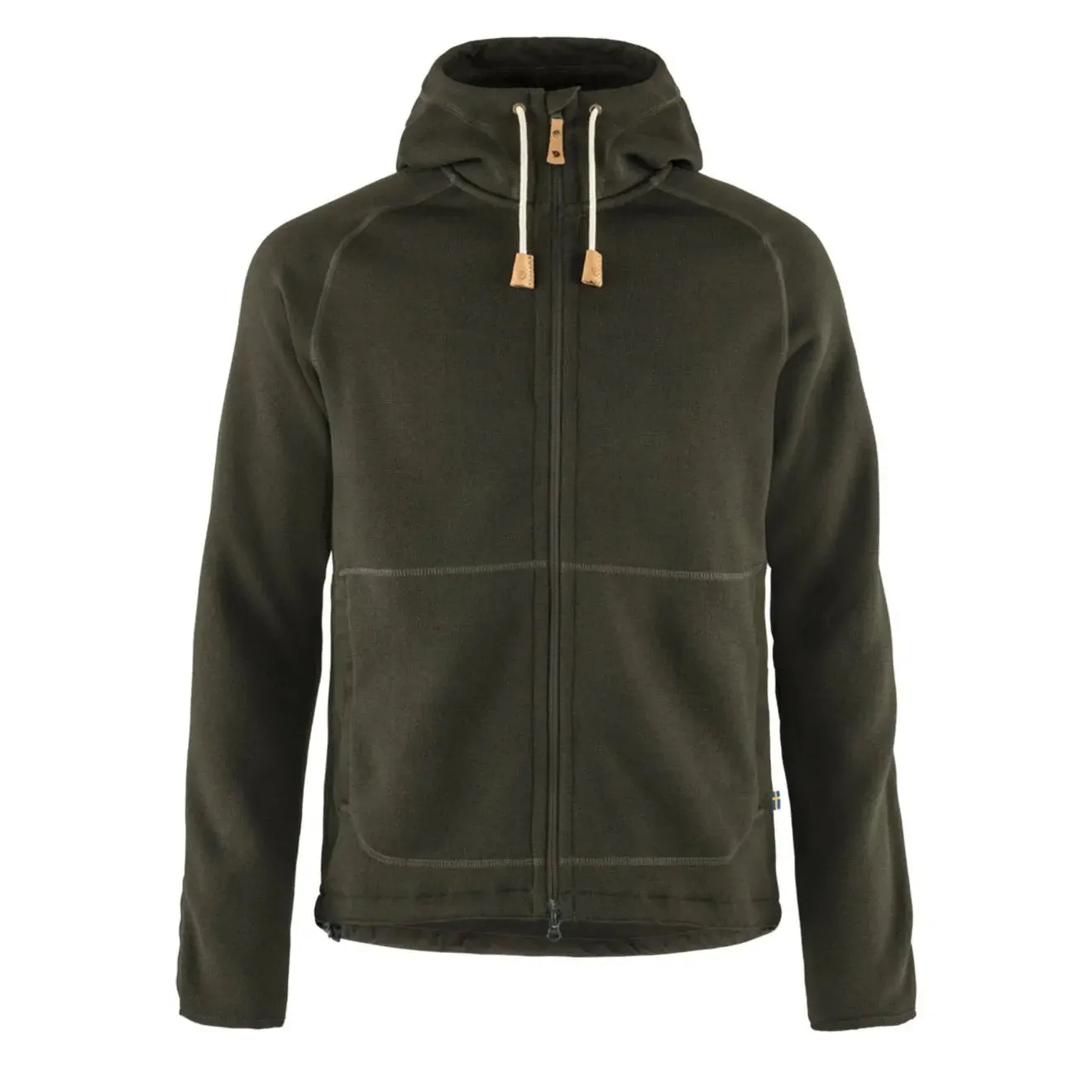 Fjallraven Ovik Fleece Hoodie Deep Forest