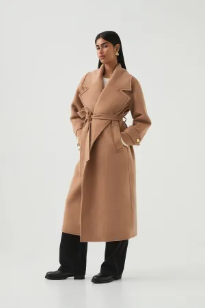 Flicker Wool Coat