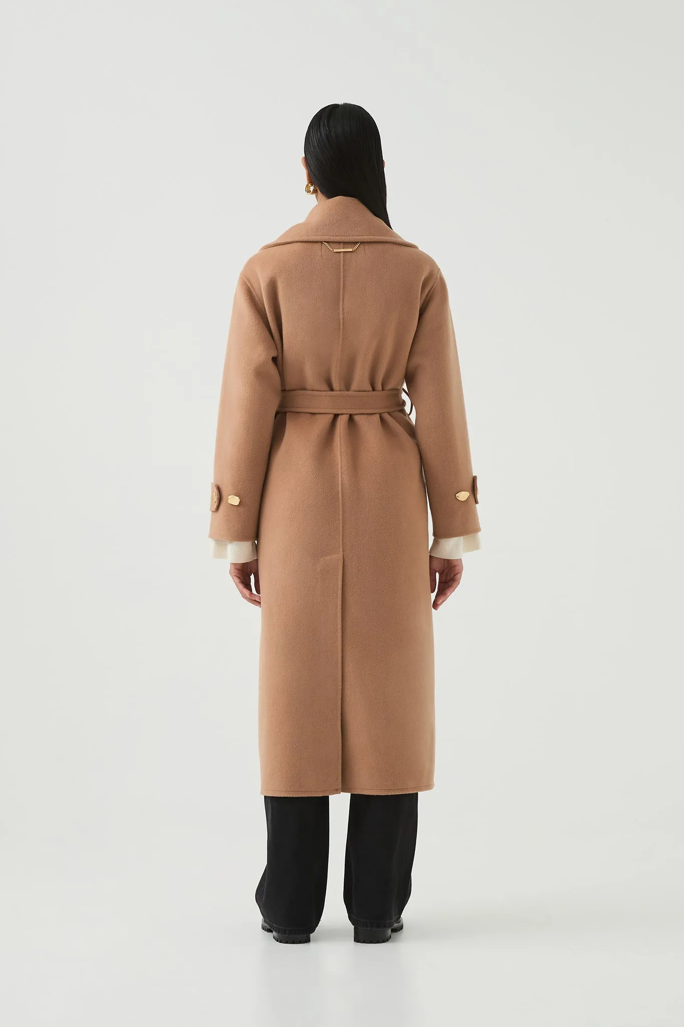 Flicker Wool Coat