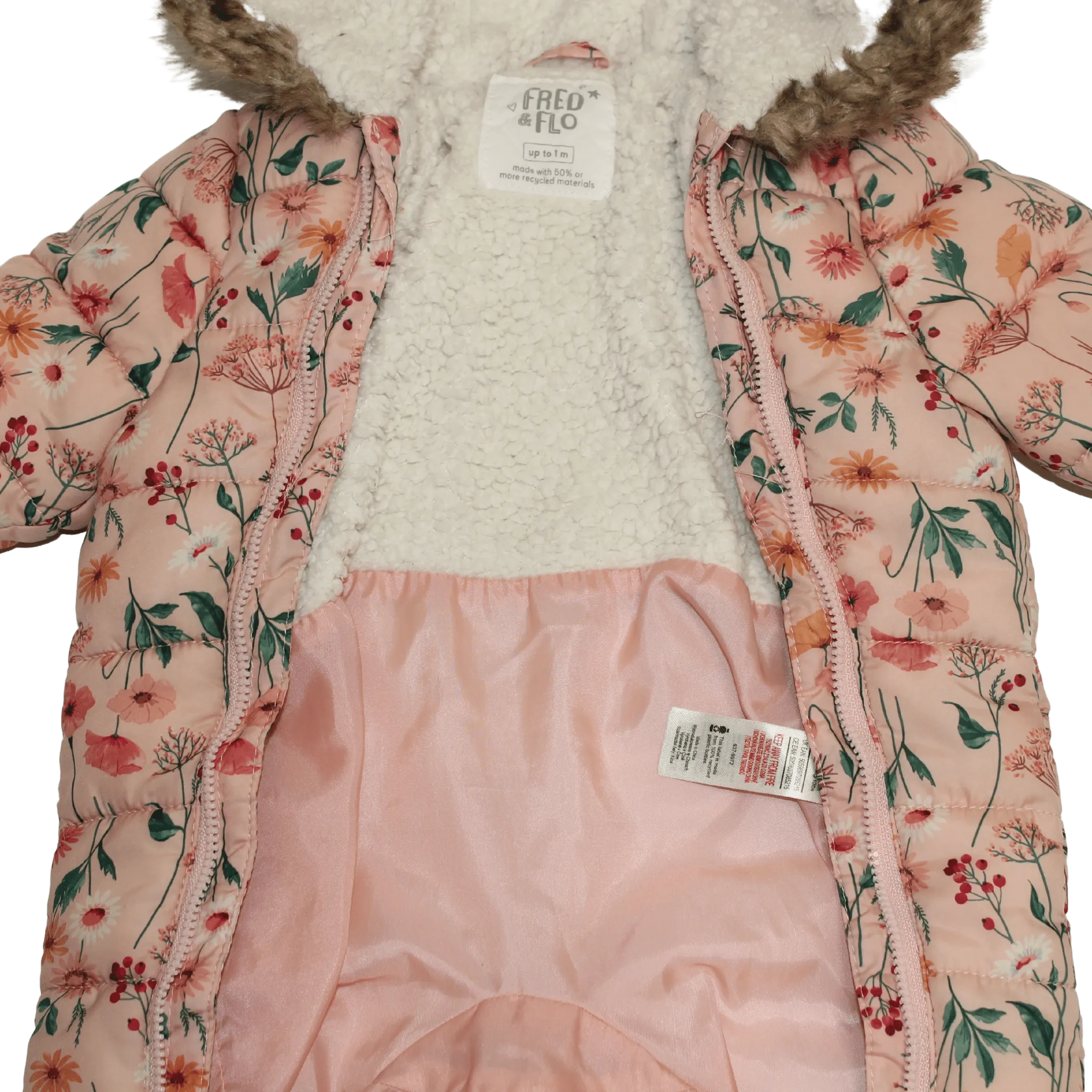 Floral Snow Suit