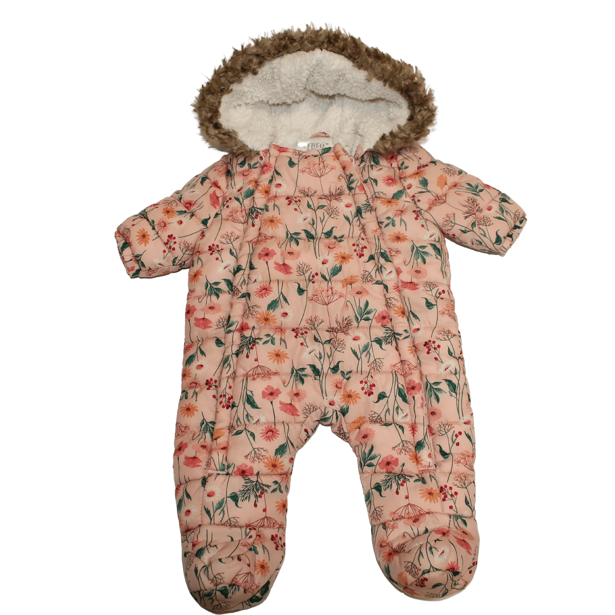 Floral Snow Suit