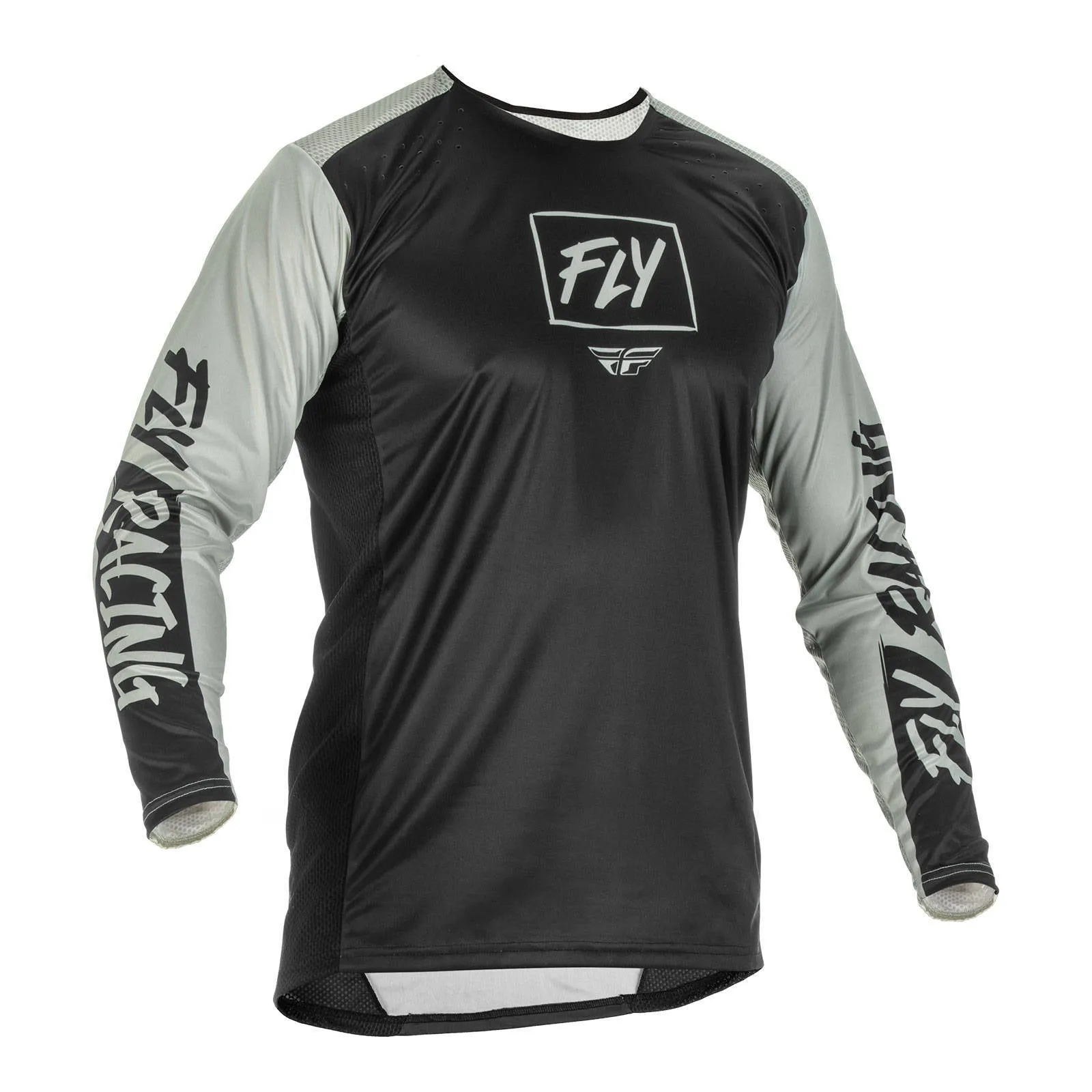 Fly Racing 2022 Lite Jersey - Black / Grey