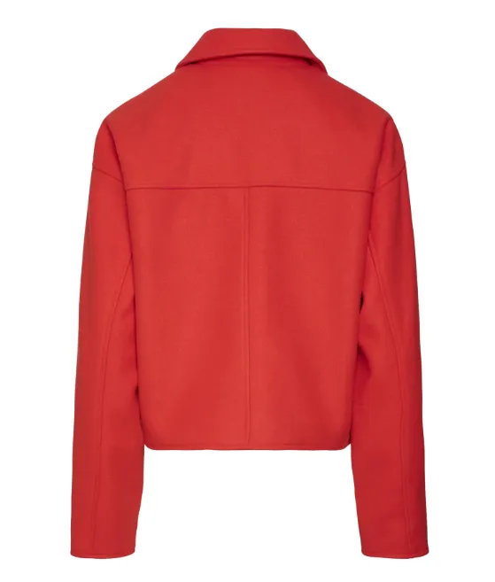 Fortunefrej Red Short Jacket