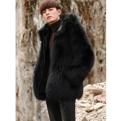 Fox Fur & Beaver Genuine Fur Coat "Stylish"