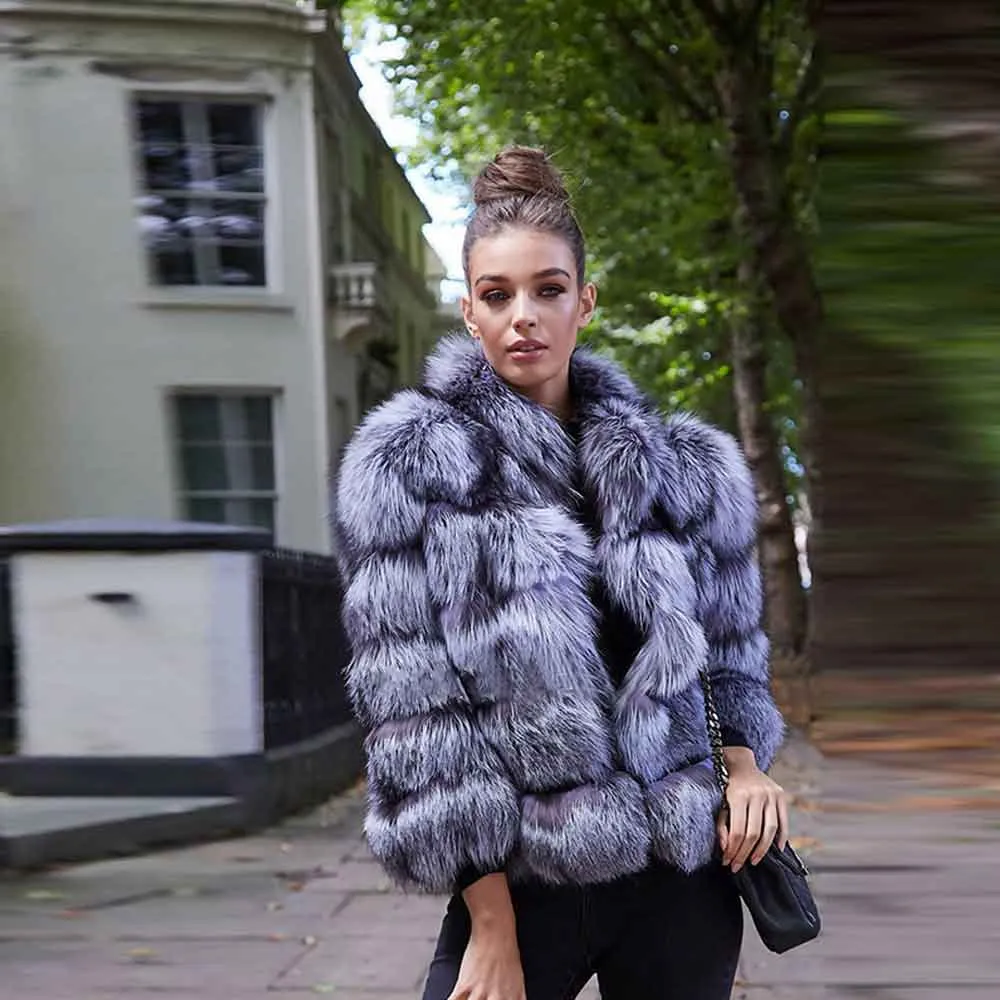 Fox Genuine Fur Coat "Original"