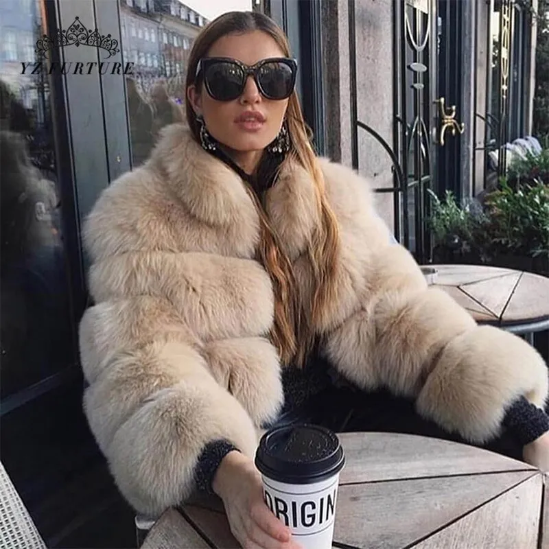 Fox Genuine Fur Coat "Original"