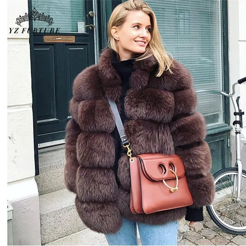 Fox Genuine Fur Coat "Original"