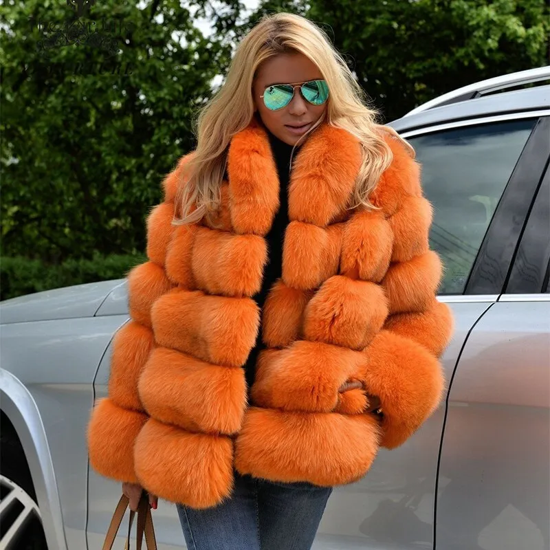 Fox Genuine Fur Coat "Original"