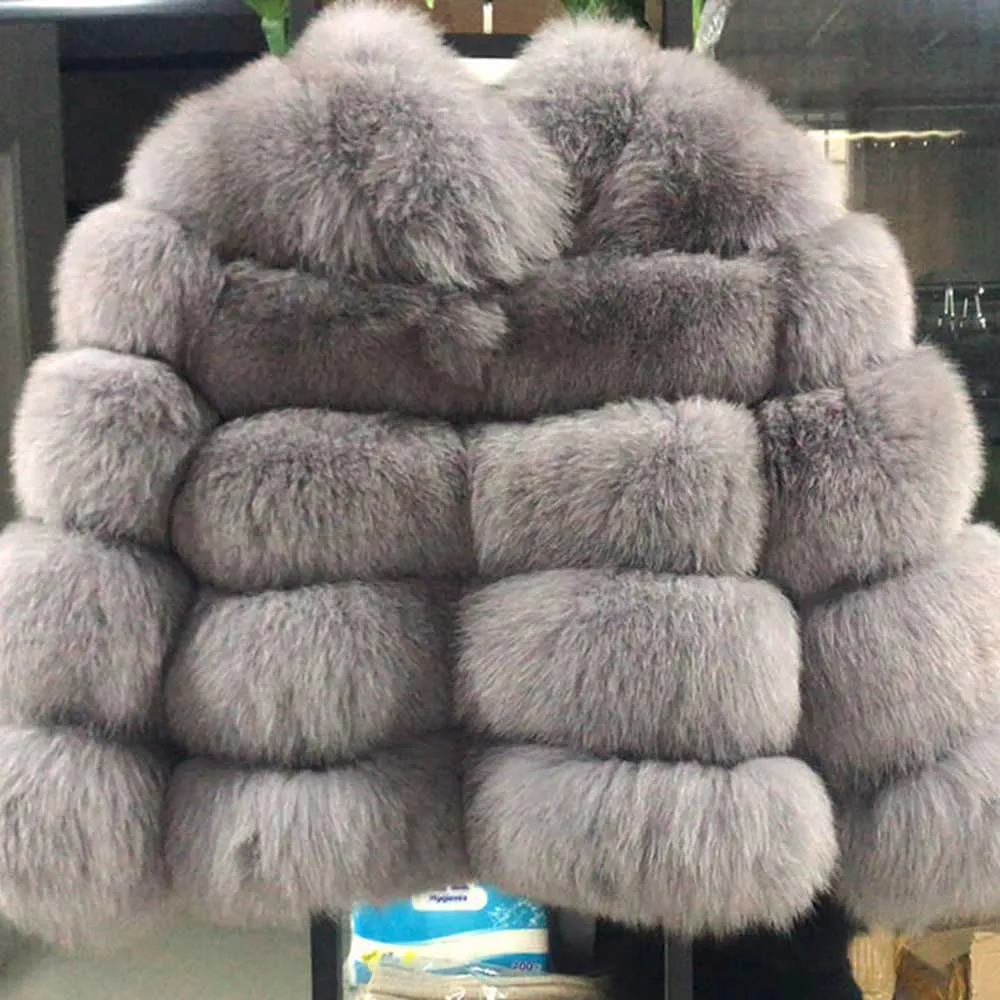 Fox Genuine Fur Coat "Original"