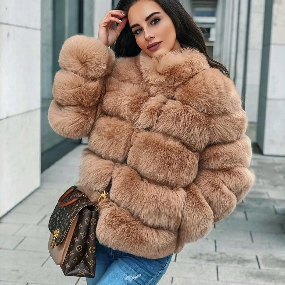 Fox Genuine Fur Coat "Original"