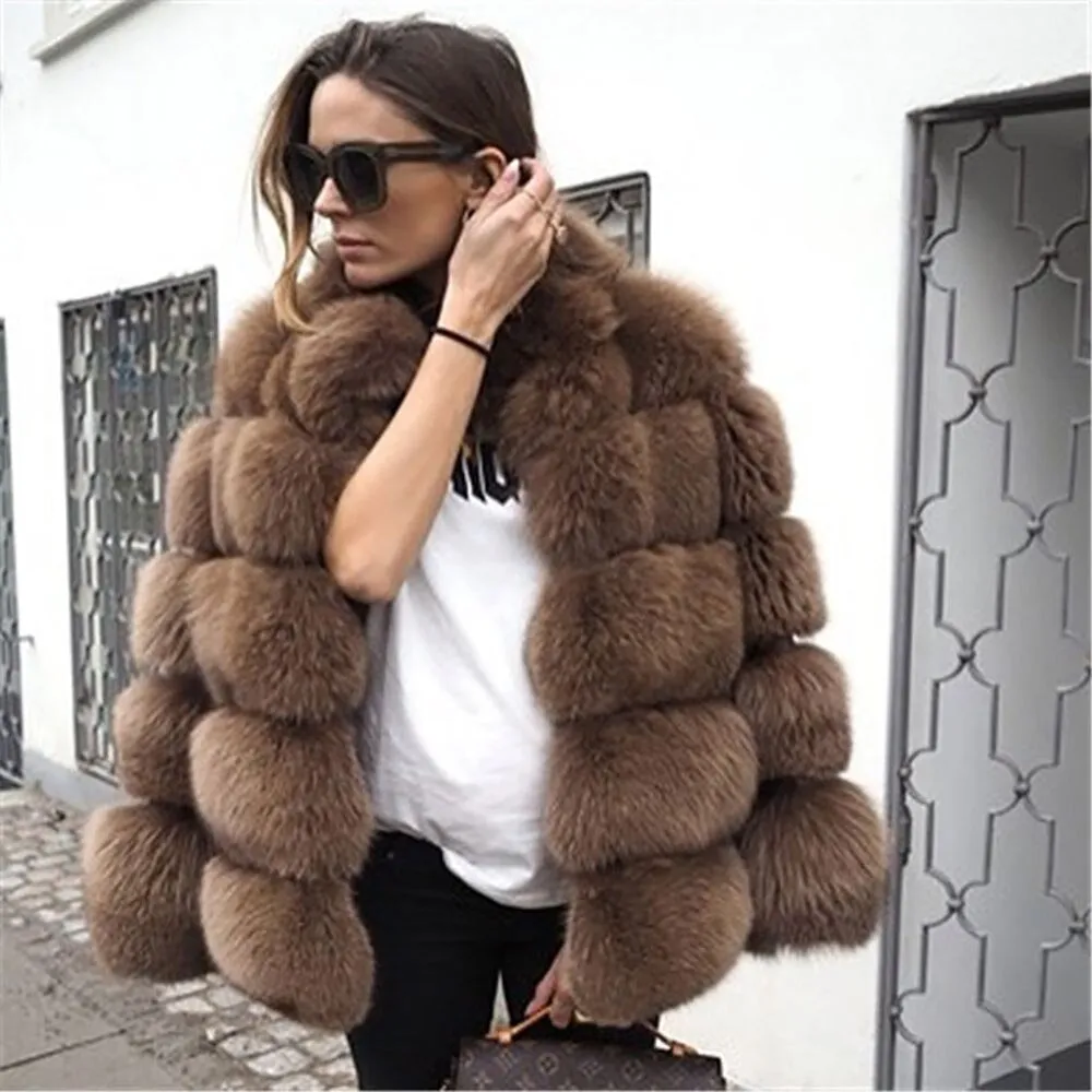 Fox Genuine Fur Coat "Original"