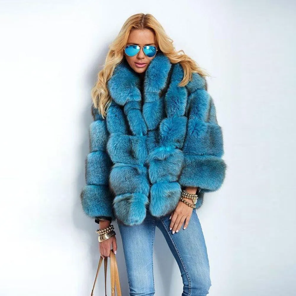 Fox Genuine Fur Coat "Original"