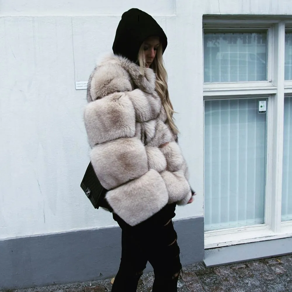 Fox Genuine Fur Coat "Original"