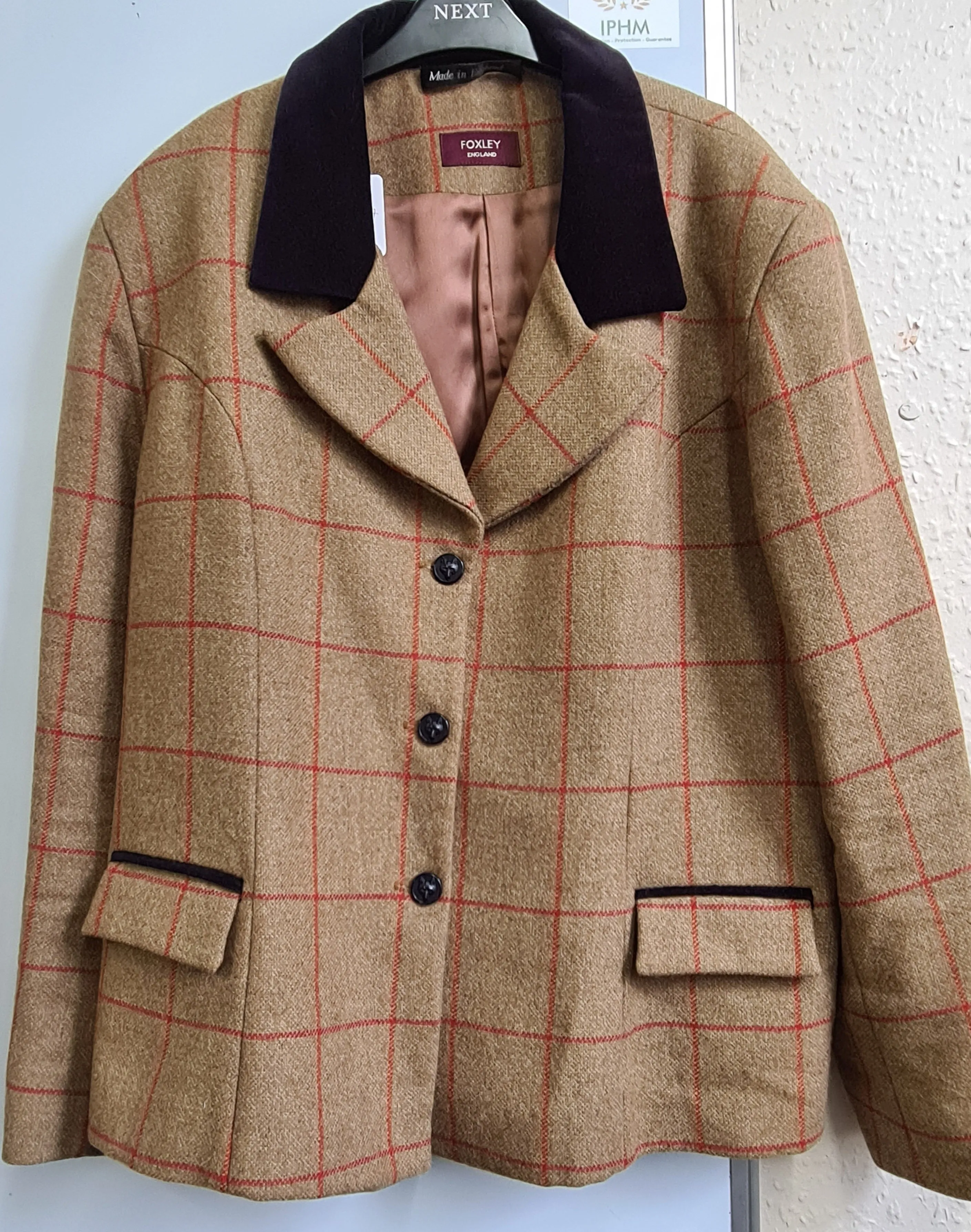 Foxley 100% wool  Lead rein show jacket set ladies size 18and childs size 27" FREE POSTAGE 🔵