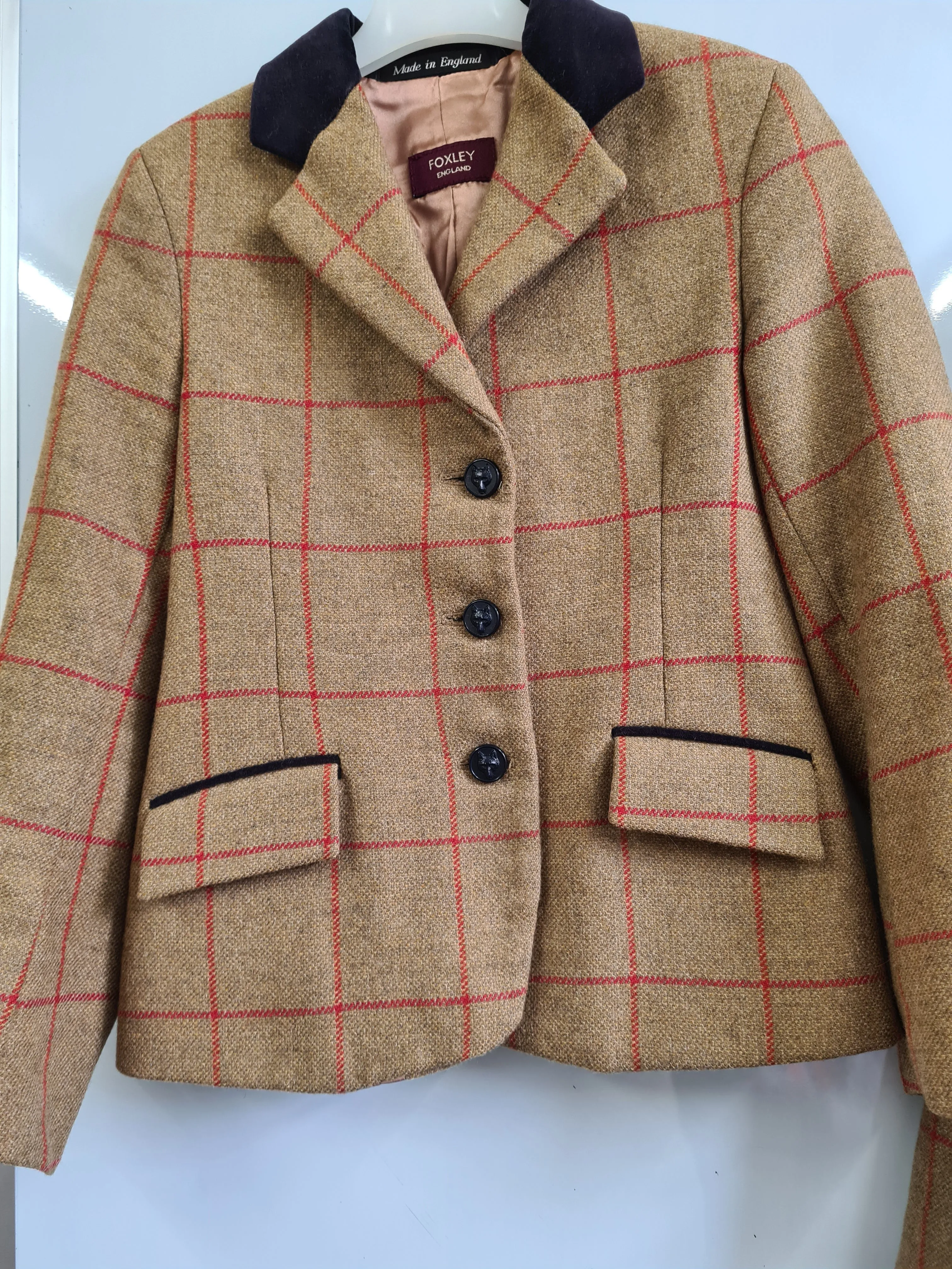 Foxley 100% wool  Lead rein show jacket set ladies size 18and childs size 27" FREE POSTAGE 🔵