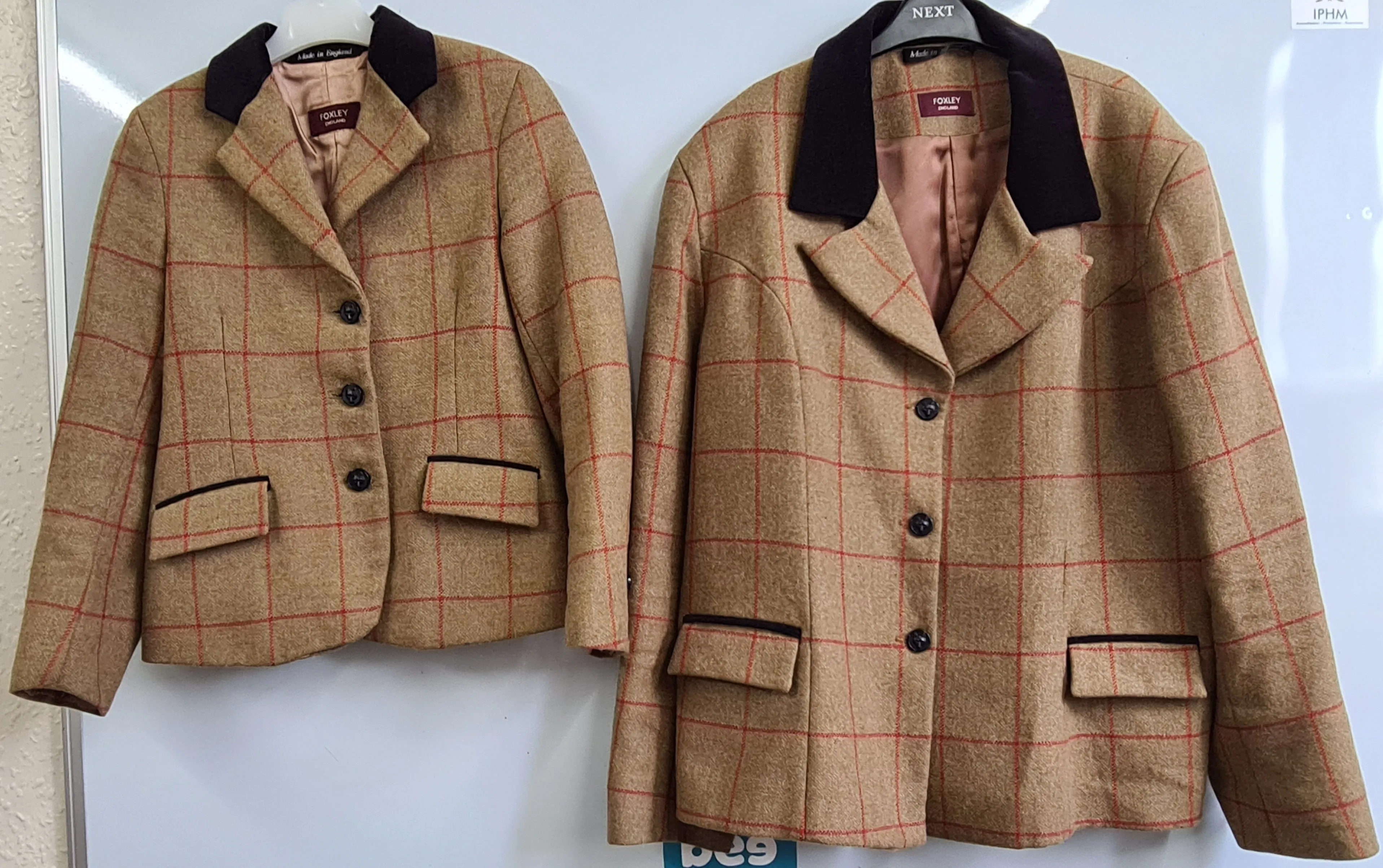 Foxley 100% wool  Lead rein show jacket set ladies size 18and childs size 27" FREE POSTAGE 🔵