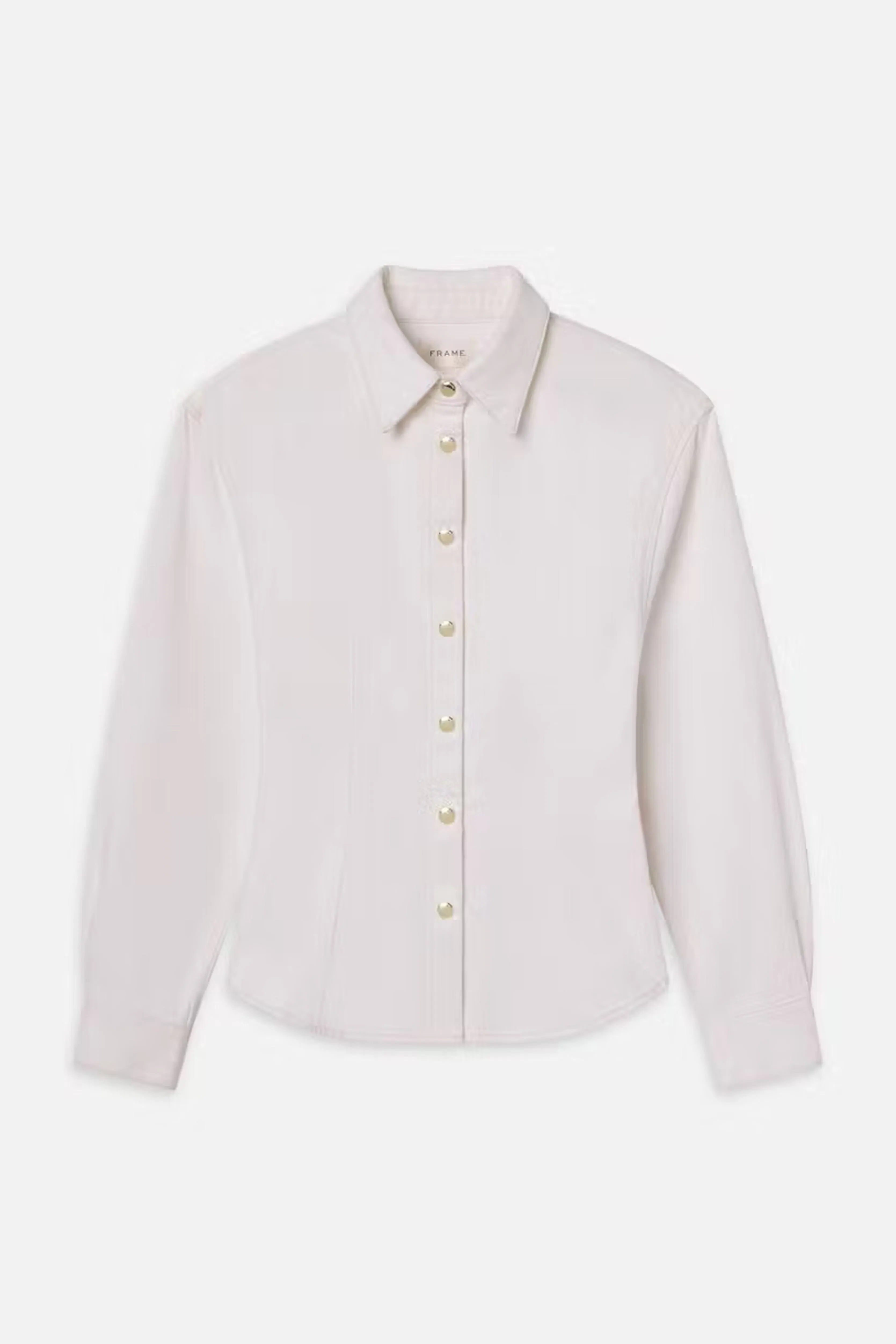 FRAME | The Sculpted Shirt - Au Natural Clean