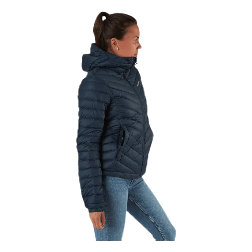 Frost Down Hood Jacket Blue