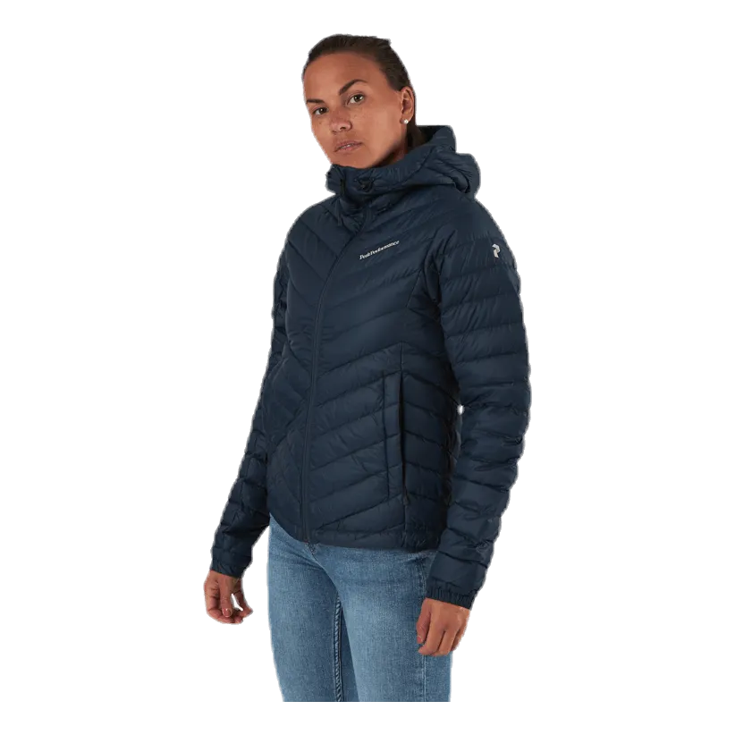 Frost Down Hood Jacket Blue