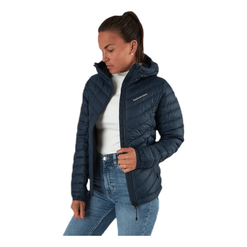 Frost Down Hood Jacket Blue
