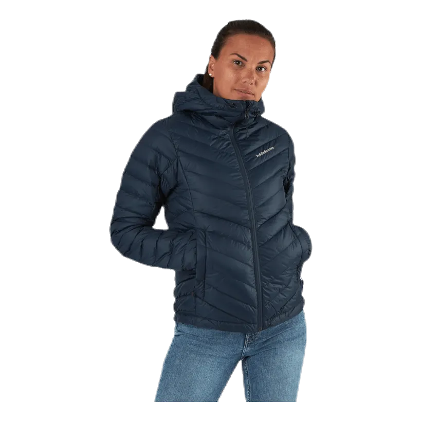 Frost Down Hood Jacket Blue