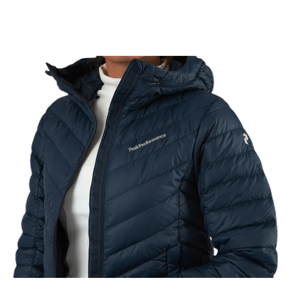 Frost Down Hood Jacket Blue