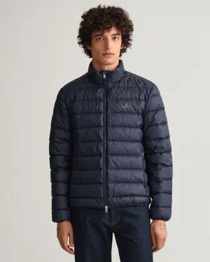 Gant Light Down Jacket Evening Blue