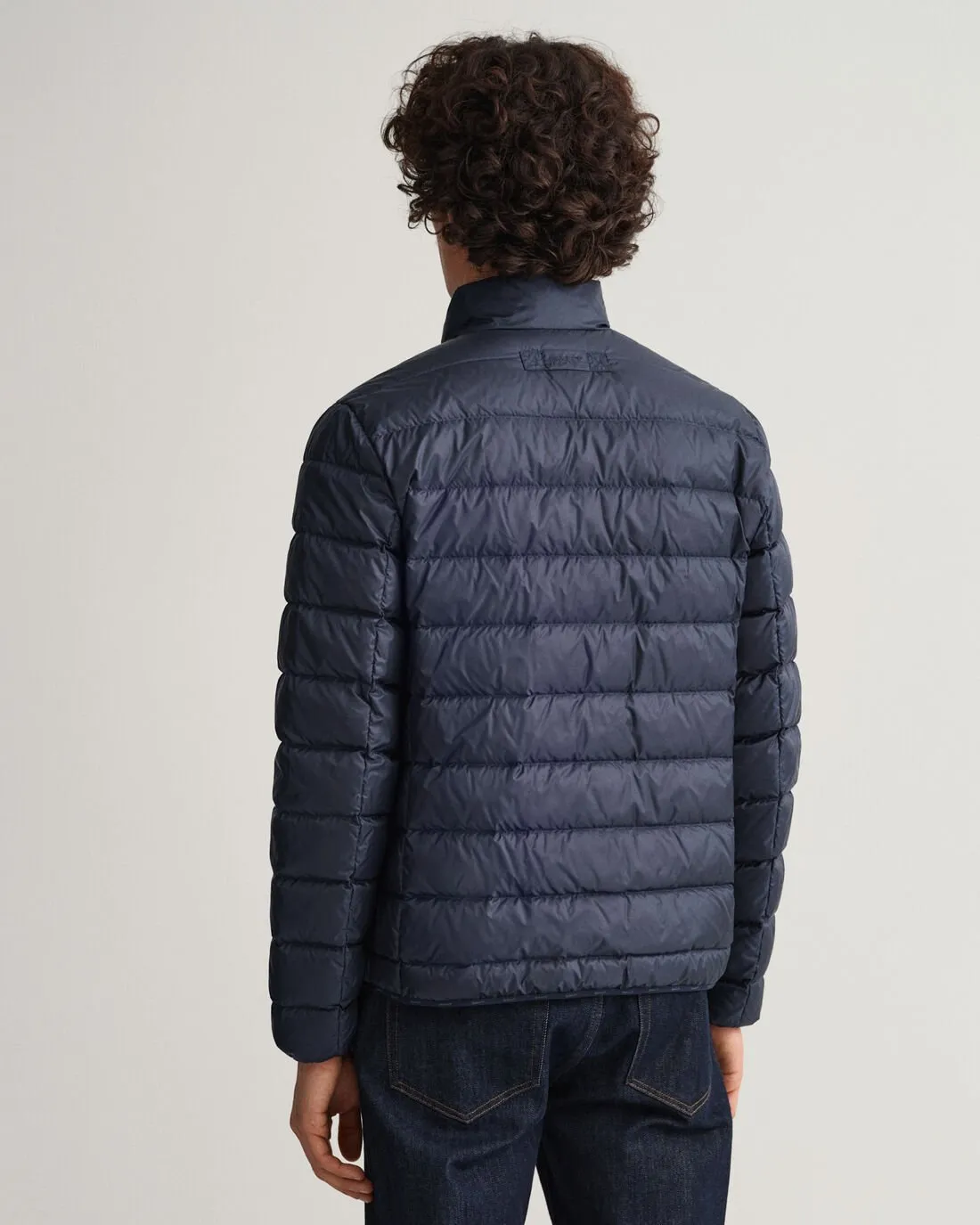 Gant Light Down Jacket Evening Blue